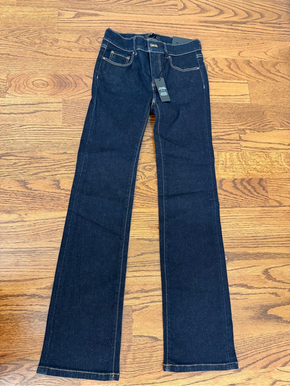 Ann Taylor Women's Dark Indigo Straight-Leg Jeans